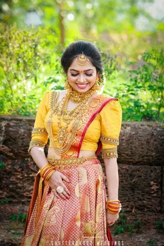 Kerala Style Bridal Lehenga