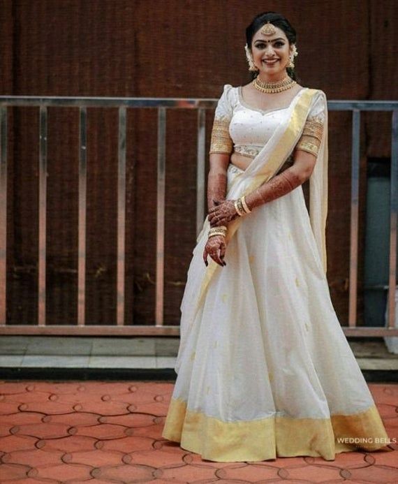 Kerala Style Lehenga2